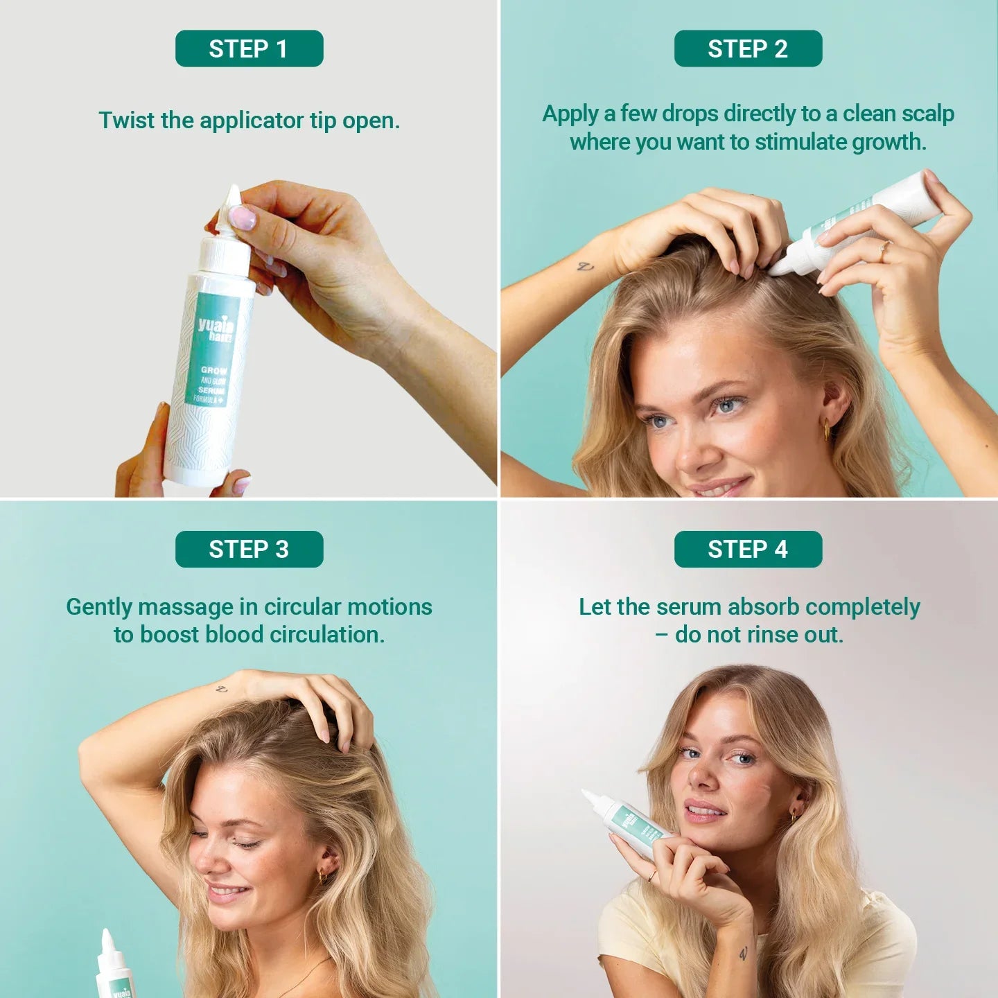 GlowRoot™ – Hair serum for stronger roots & more shine