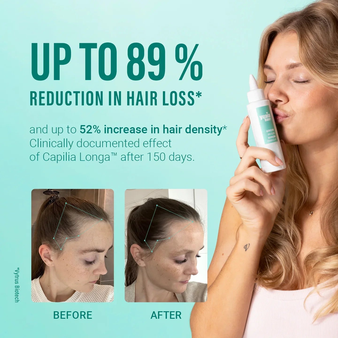 GlowRoot™ – Hair serum for stronger roots & more shine