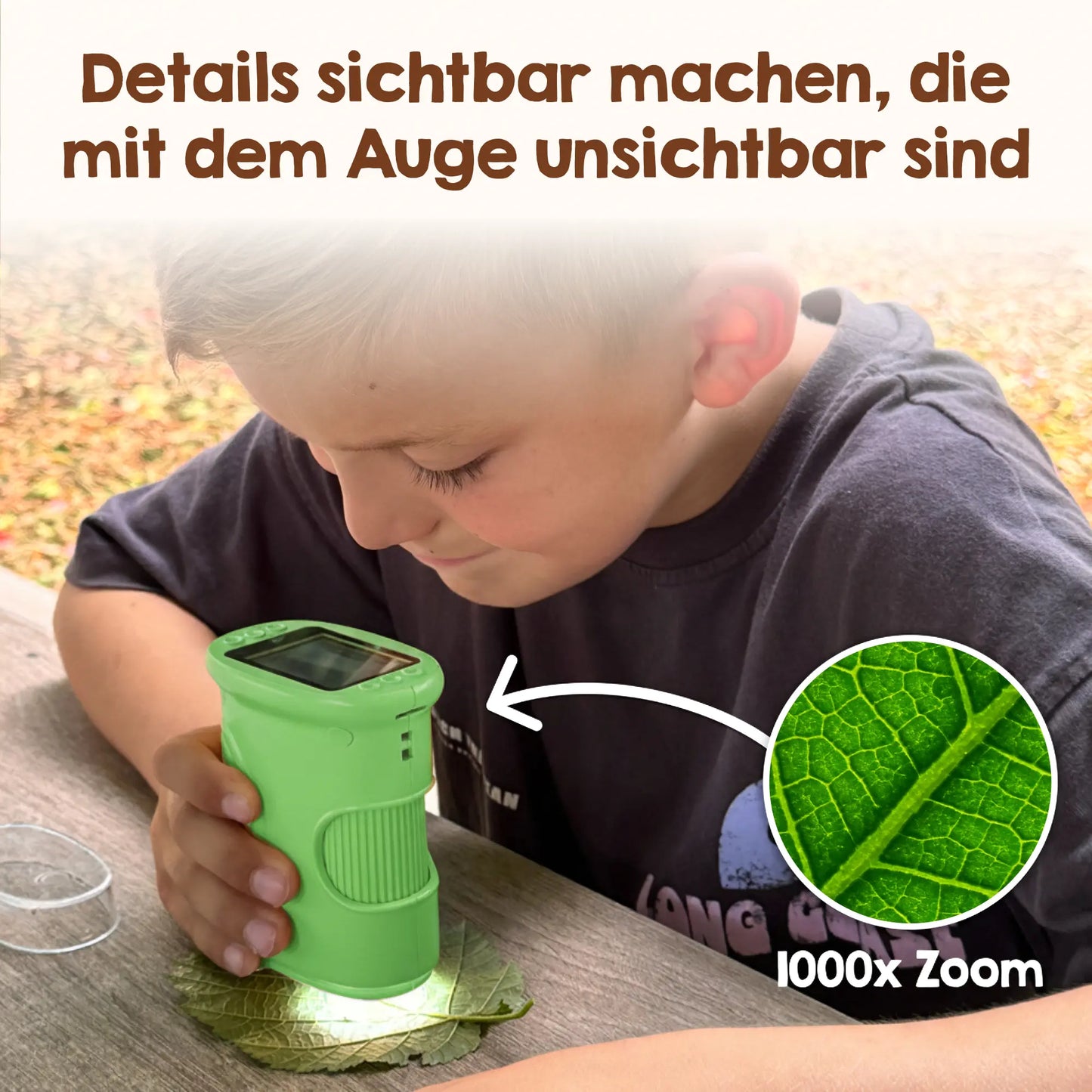 Edubini Abenteuer-Mikroskop® (Ostergeschenk-Starterset)