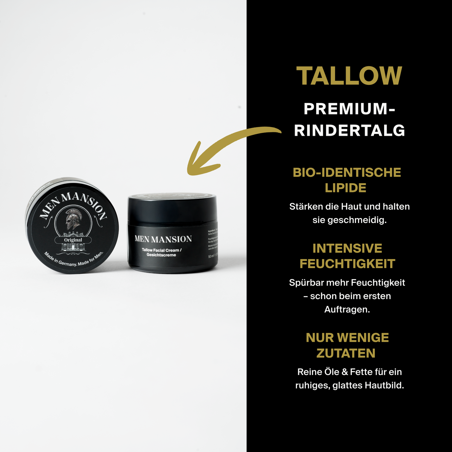 NatureGlow™ Talg-Feuchtigkeitspflege für seidig-weiche Haut
