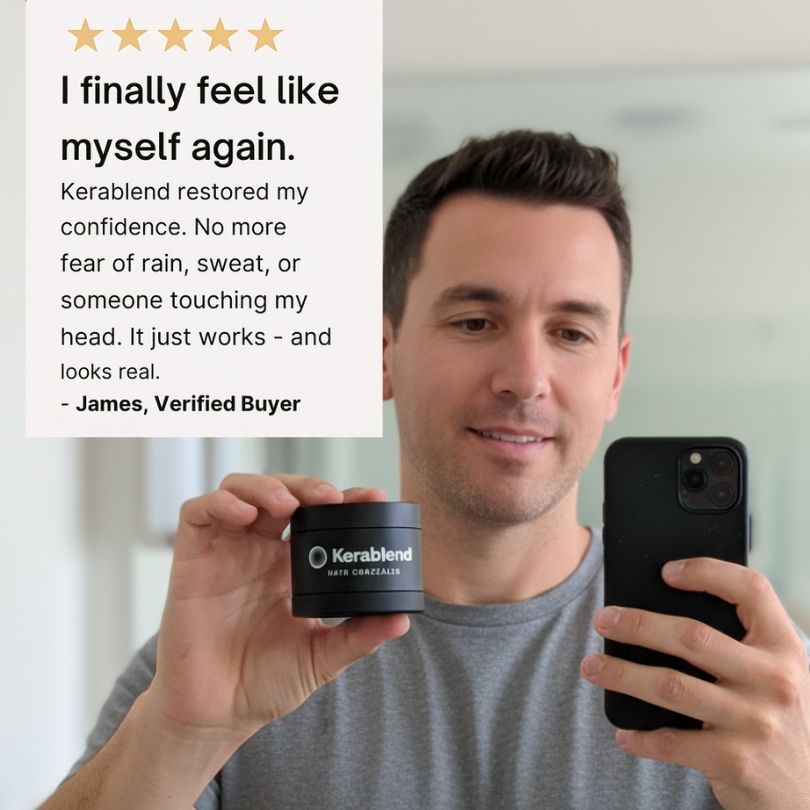 1 + 1 GRATIS | Kerablend™ Mineral-Haarverdichtung | Sofort volleres Haar in 60 Sekunden