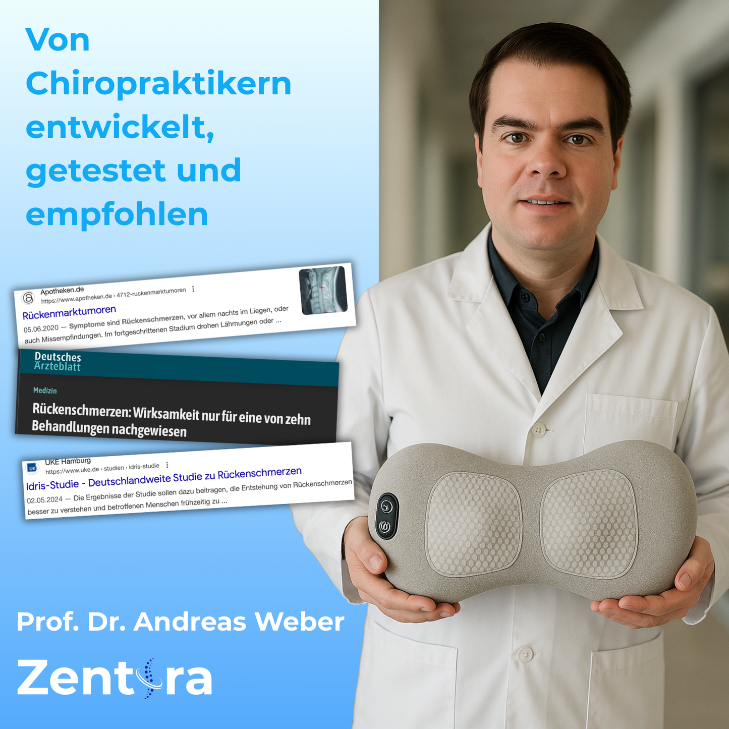 Relaxara™ | Rücken Massagegerät mit Wärme