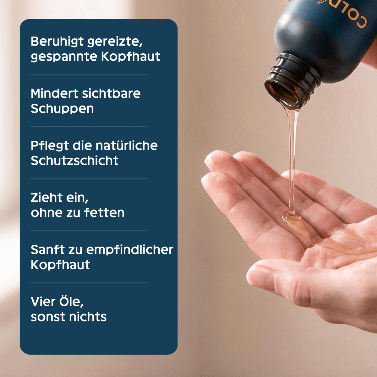 Scalpora™ – Pflegendes Kopfhautöl für eine gesunde Kopfhaut