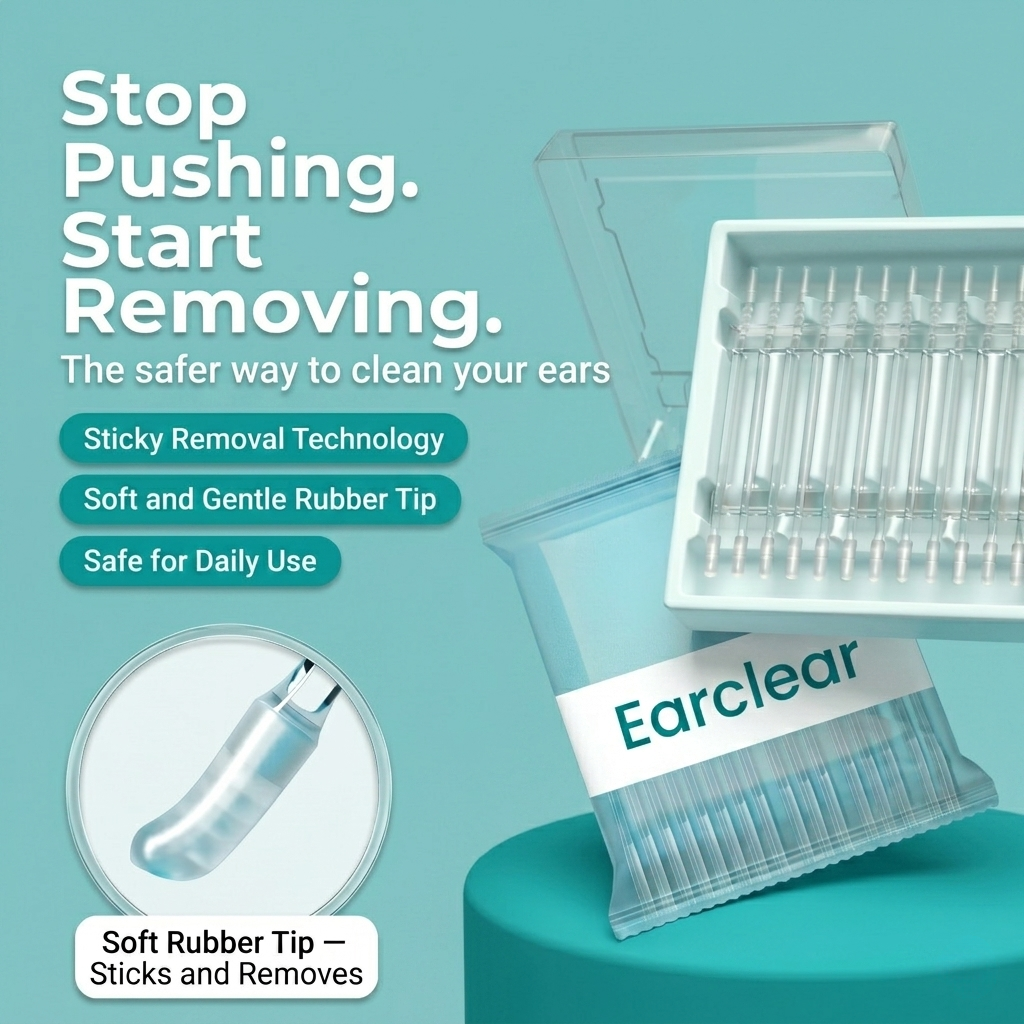 CleanEar™ – Sanfter Ohrreiniger für eine unkomplizierte Reinigung