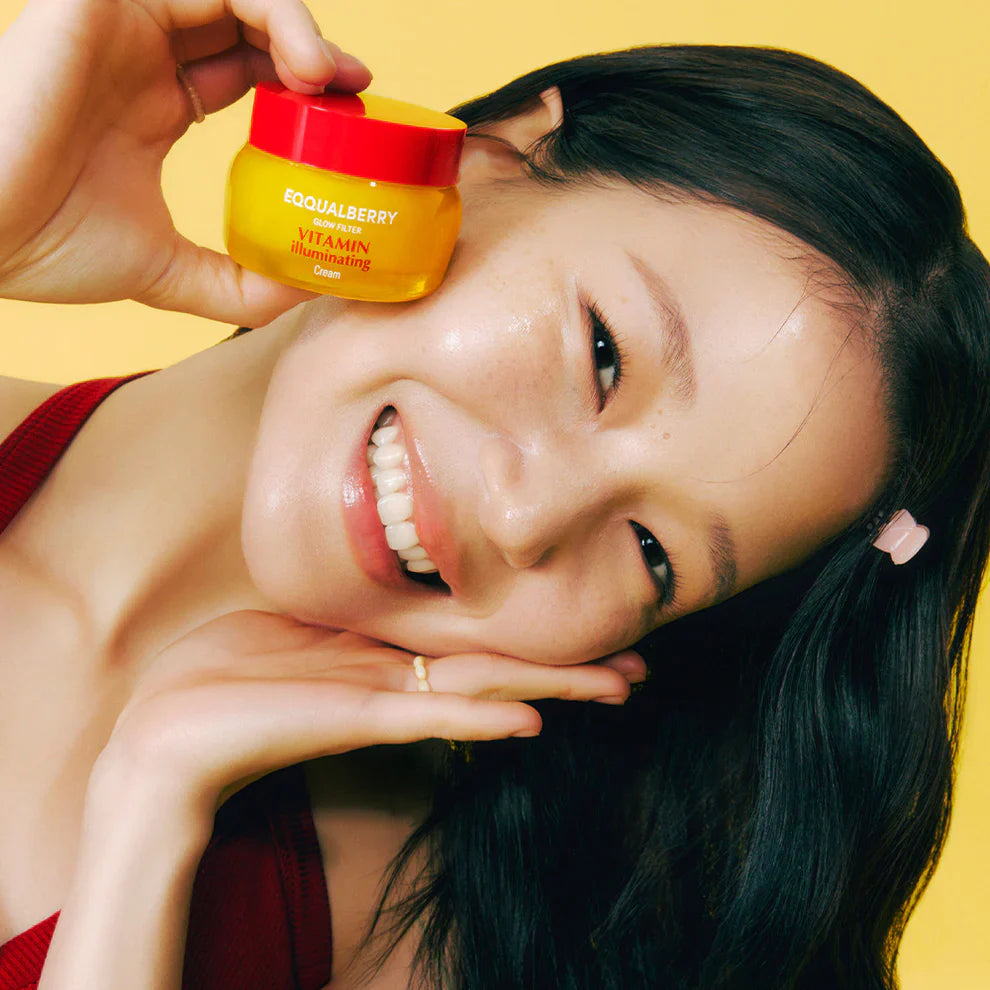 EQQUALBERRY | Glow Filter Vitamin-Aufhellungscreme 50 ml