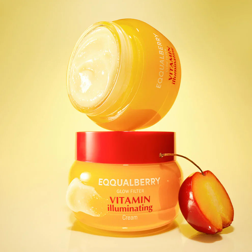 EQQUALBERRY | Glow Filter Vitamin-Aufhellungscreme 50 ml