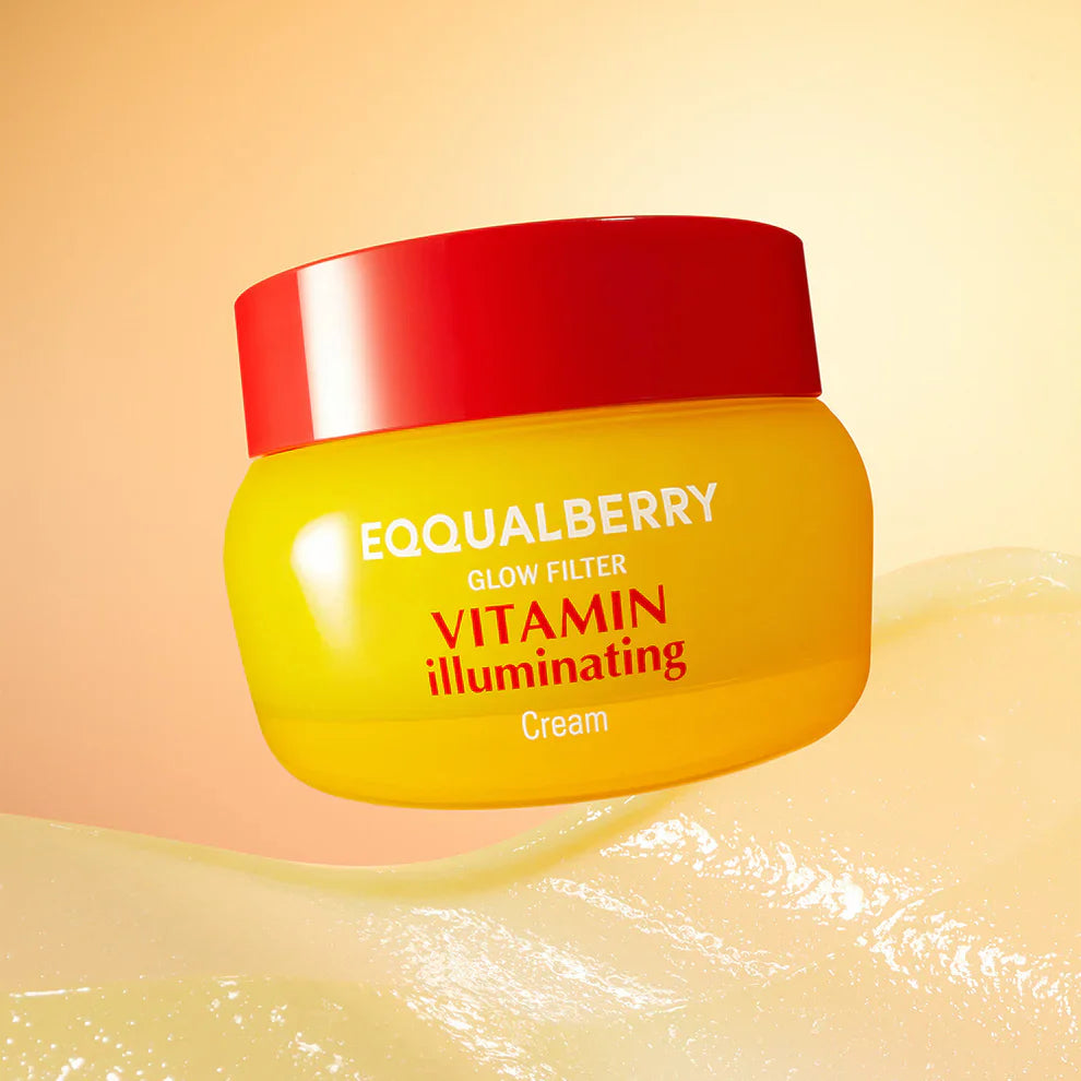 EQQUALBERRY | Glow Filter Vitamin-Aufhellungscreme 50 ml