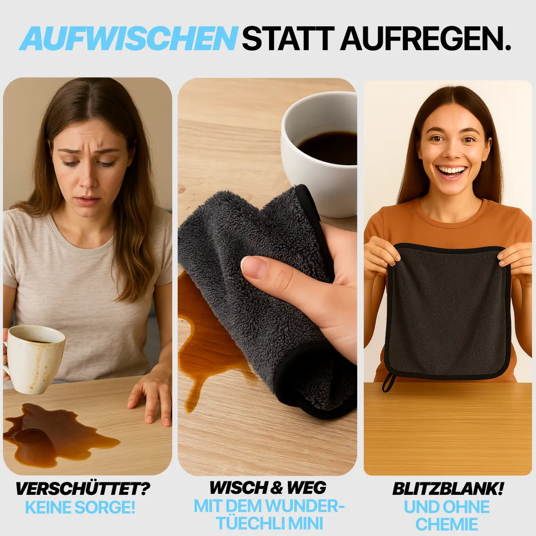Wunderella™ – Mini-Tuch für schnelle und einfache Reinigung