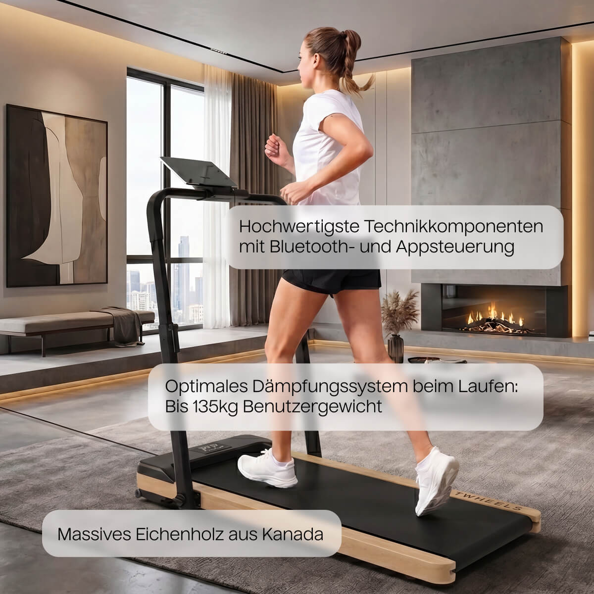 Das TWEELS Walking Pad fördert einen gesünderen Arbeitsalltag im Homeoffice