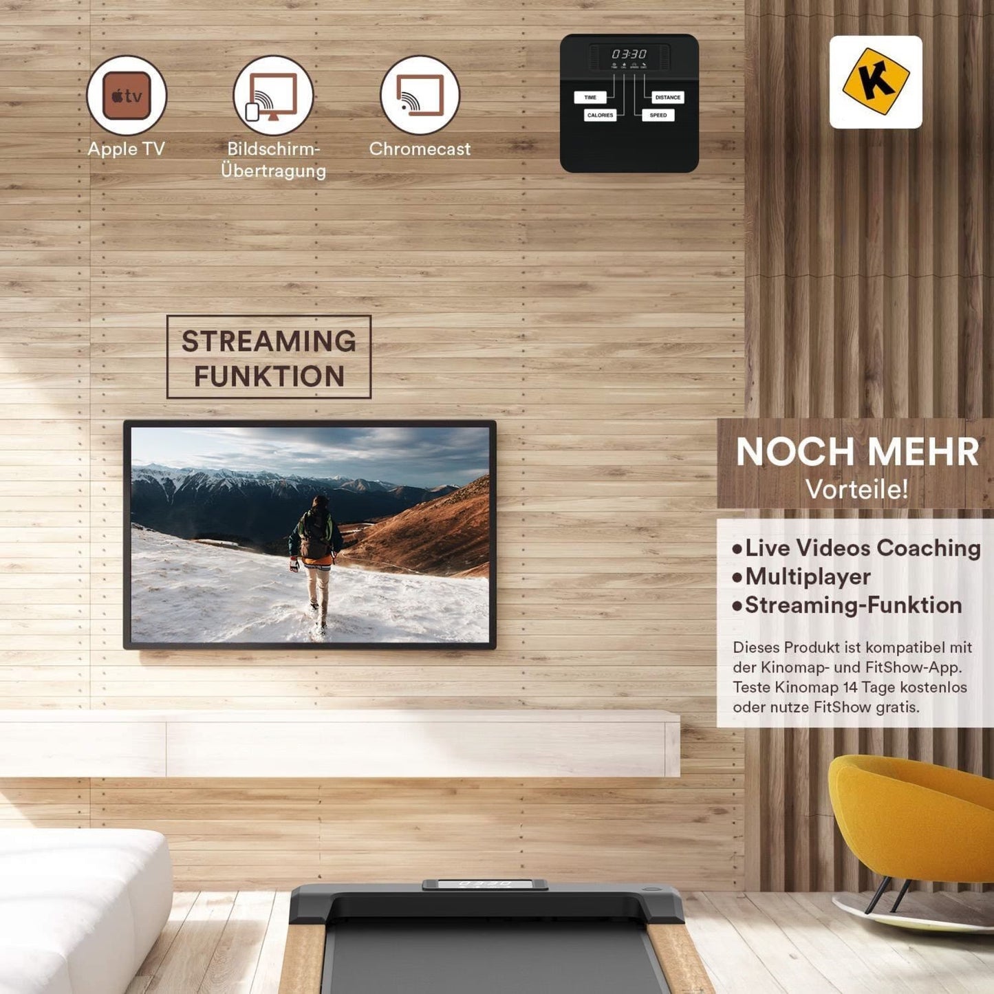 Das TWEELS Walking Pad fördert einen gesünderen Arbeitsalltag im Homeoffice