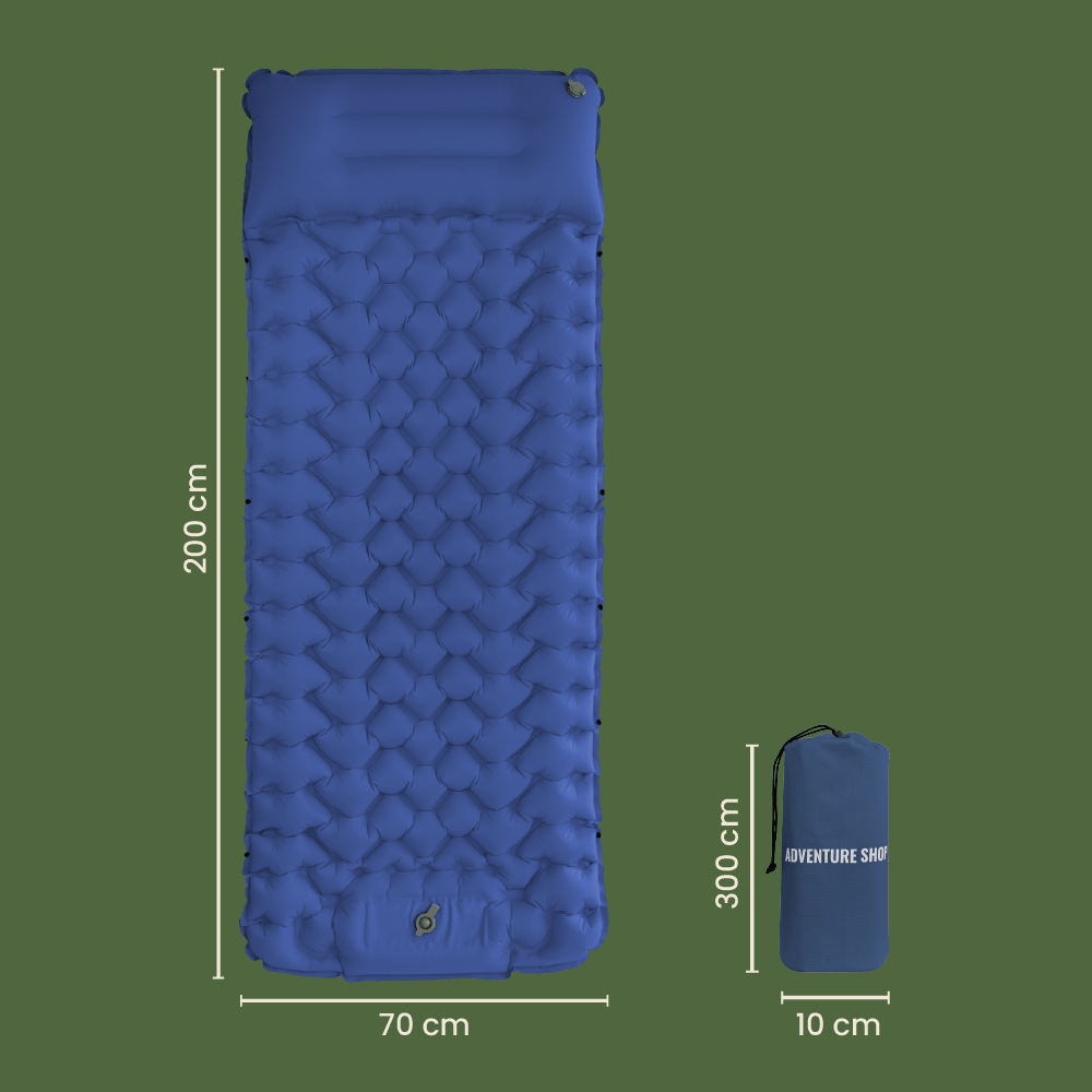 Ultraleichte & kompakte Isomatte - perfekt für unterwegs