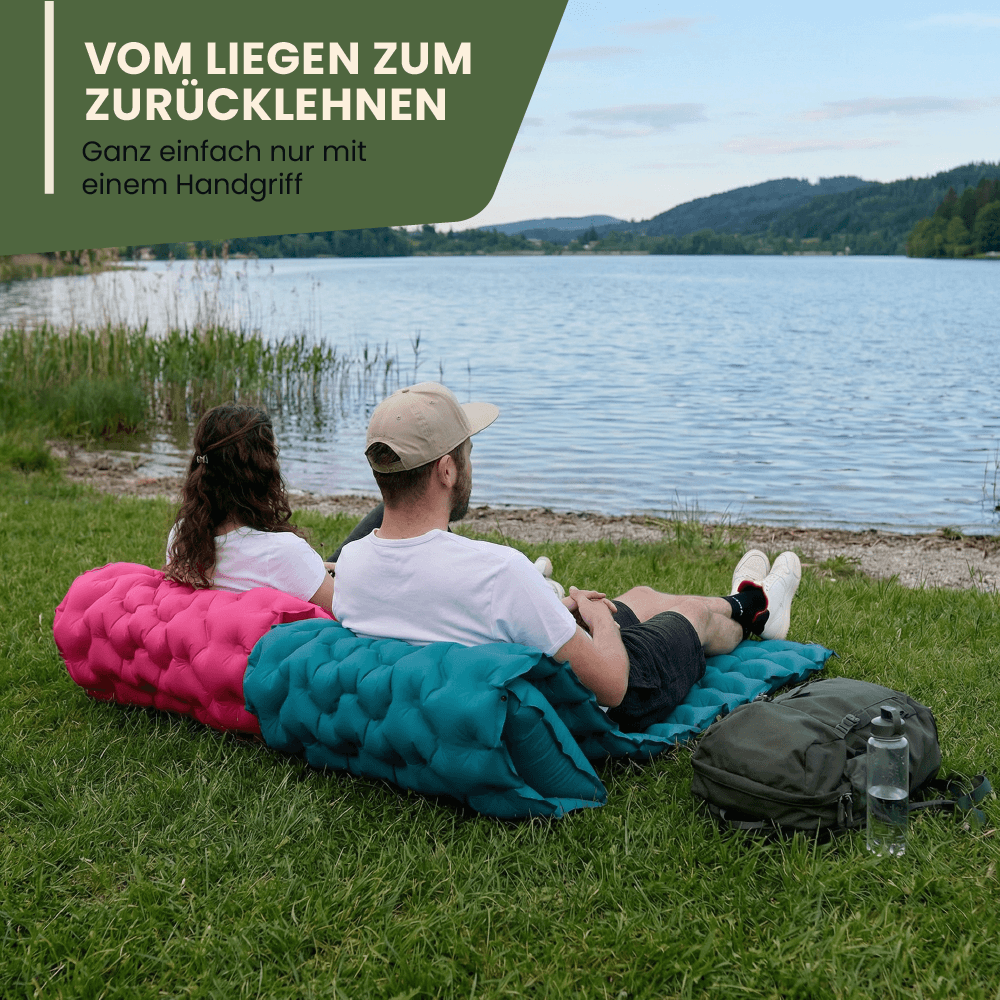 Ultraleichte & kompakte Isomatte - perfekt für unterwegs
