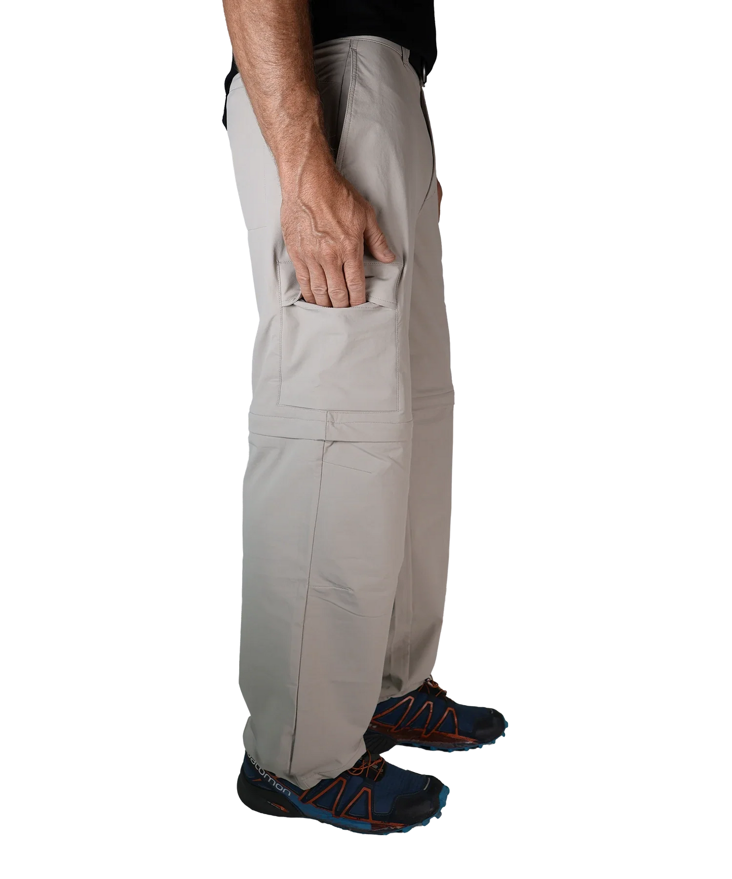 HikeLuxe™ – Funktionale Zip-Off-Hose für Herren beim Wandern