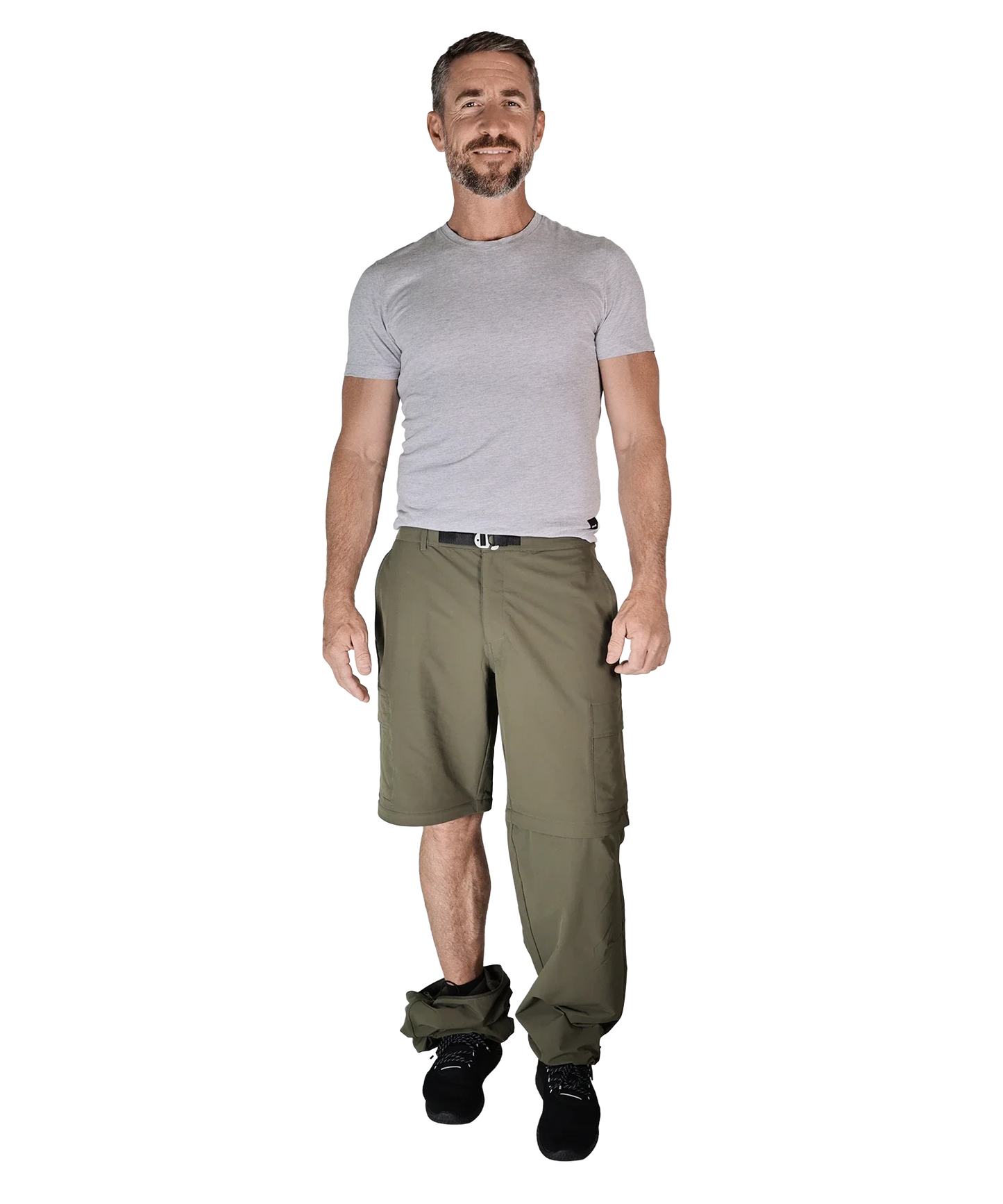 HikeLuxe™ – Funktionale Zip-Off-Hose für Herren beim Wandern