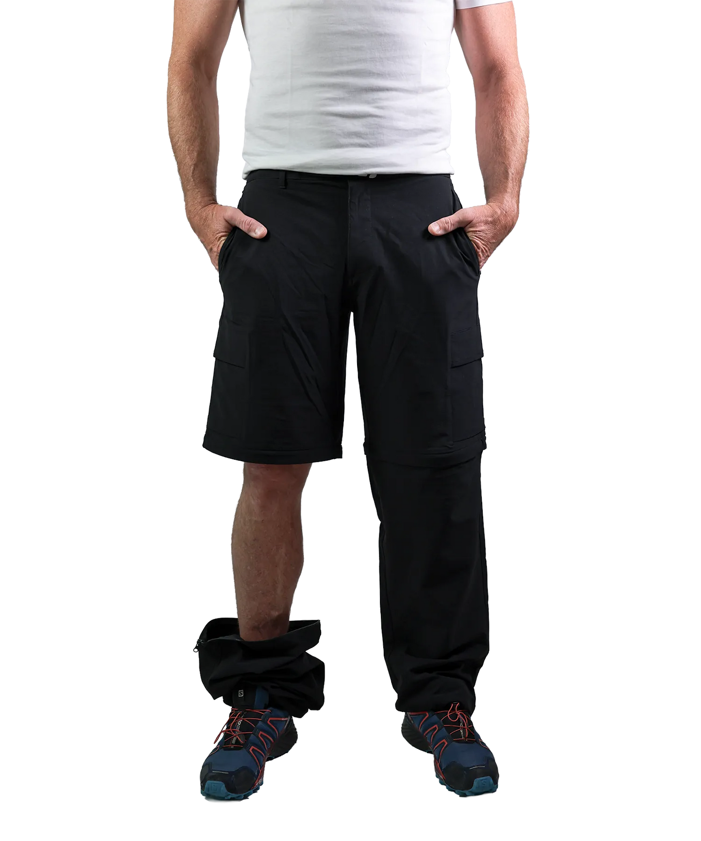 HikeLuxe™ – Funktionale Zip-Off-Hose für Herren beim Wandern