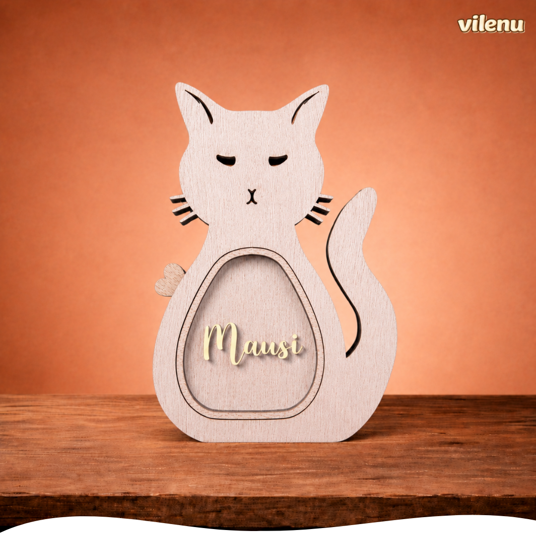 Fellora™ - Personalisierte Erinnerungsbox für Katzenfell