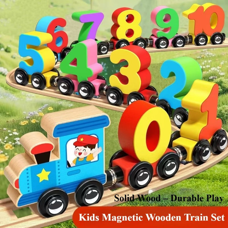 Easy-Build™ | Magnetische Zahlenbahn – Frühkindliche Mathematik spielerisch fördern