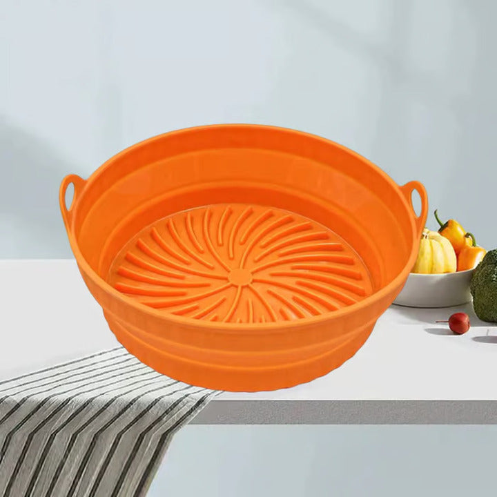 FlexiPan™ | Silikon-Grillpfanne für Heißluftfritteusen [Letzter Tag Rabatt]