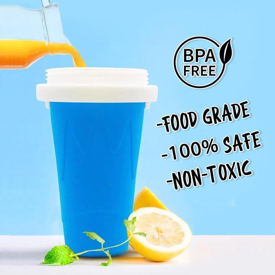 Smoothie Slushy Becher | Erfrischend, wiederverwendbar & kinderleicht