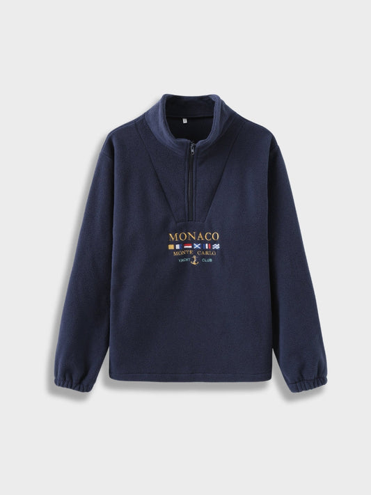 50% RABATT || Linus™ - Pullover mit Halfzip Unisex