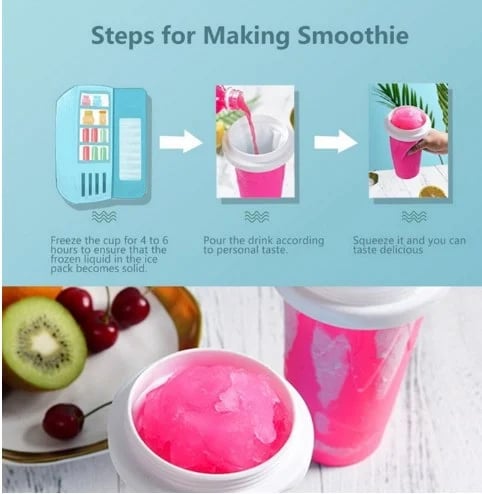 Smoothie Slushy Becher | Erfrischende Slushies in Sekunden