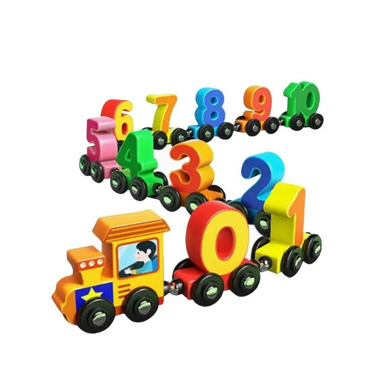 Easy-Build™ | Magnetische Zahlenbahn – Frühkindliche Mathematik spielerisch fördern