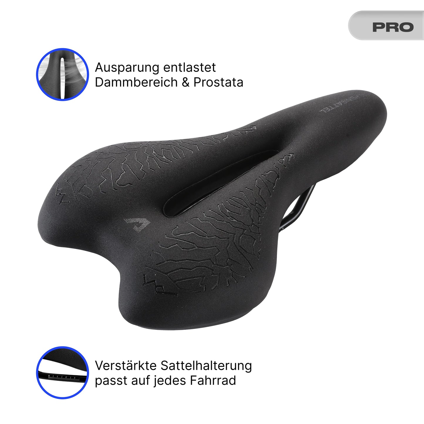 Alpensattel™ 3.0 Sport PRO Unterstützt Gesunde Sitzposition Täglich