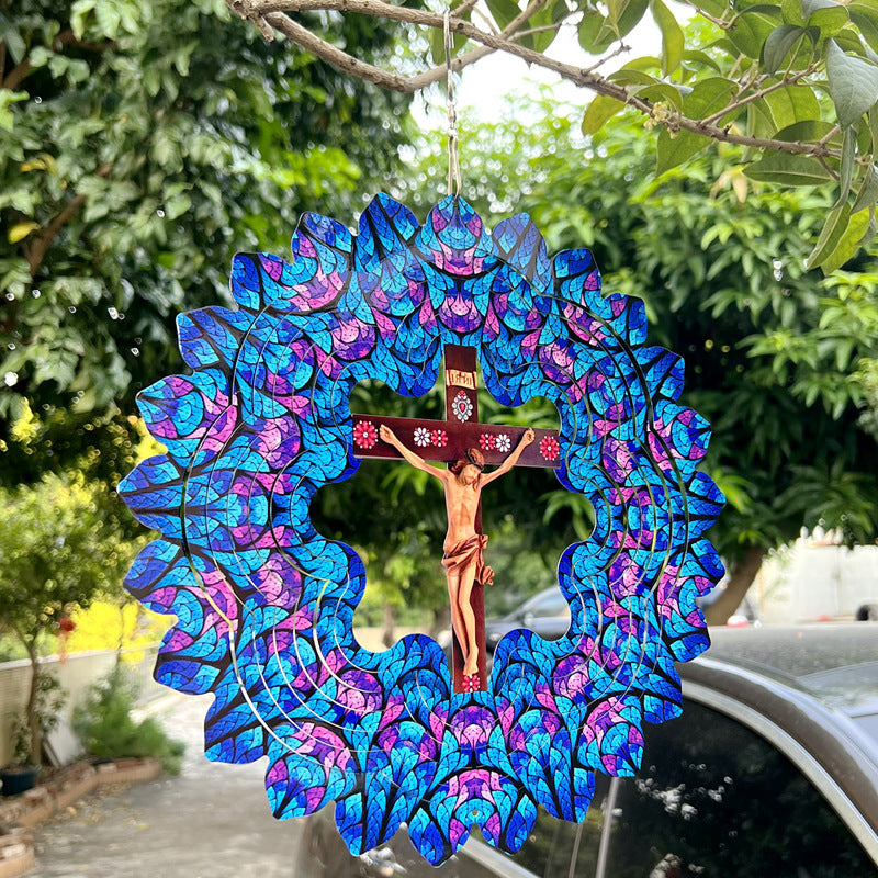 3D Effekt Windspinner | Faszinierende Bewegung & Magischer Glanz