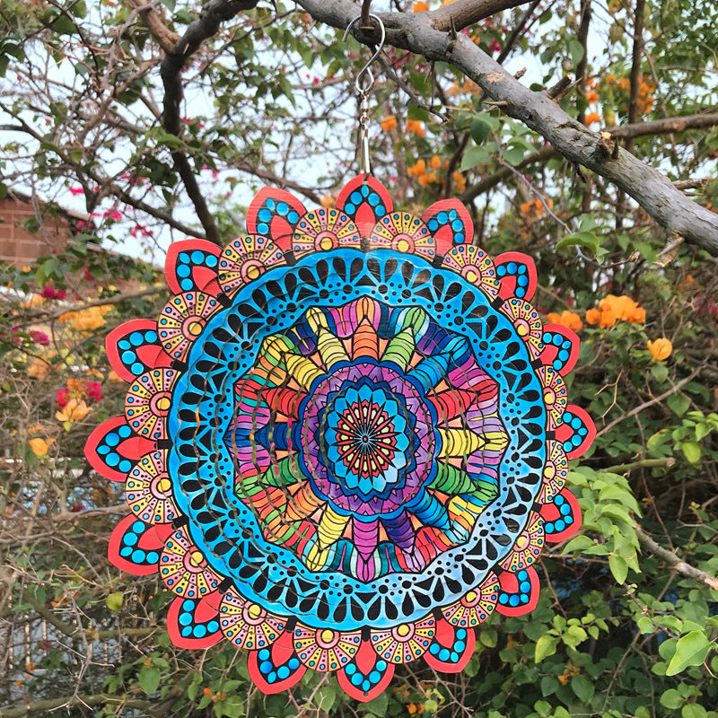 3D Effekt Windspinner | Faszinierende Bewegung & Magischer Glanz