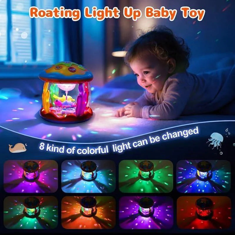 BrightSplash™ | Fesselndes Ozeanspielzeug zur Förderung der Sinne und Fähigkeiten von Babys