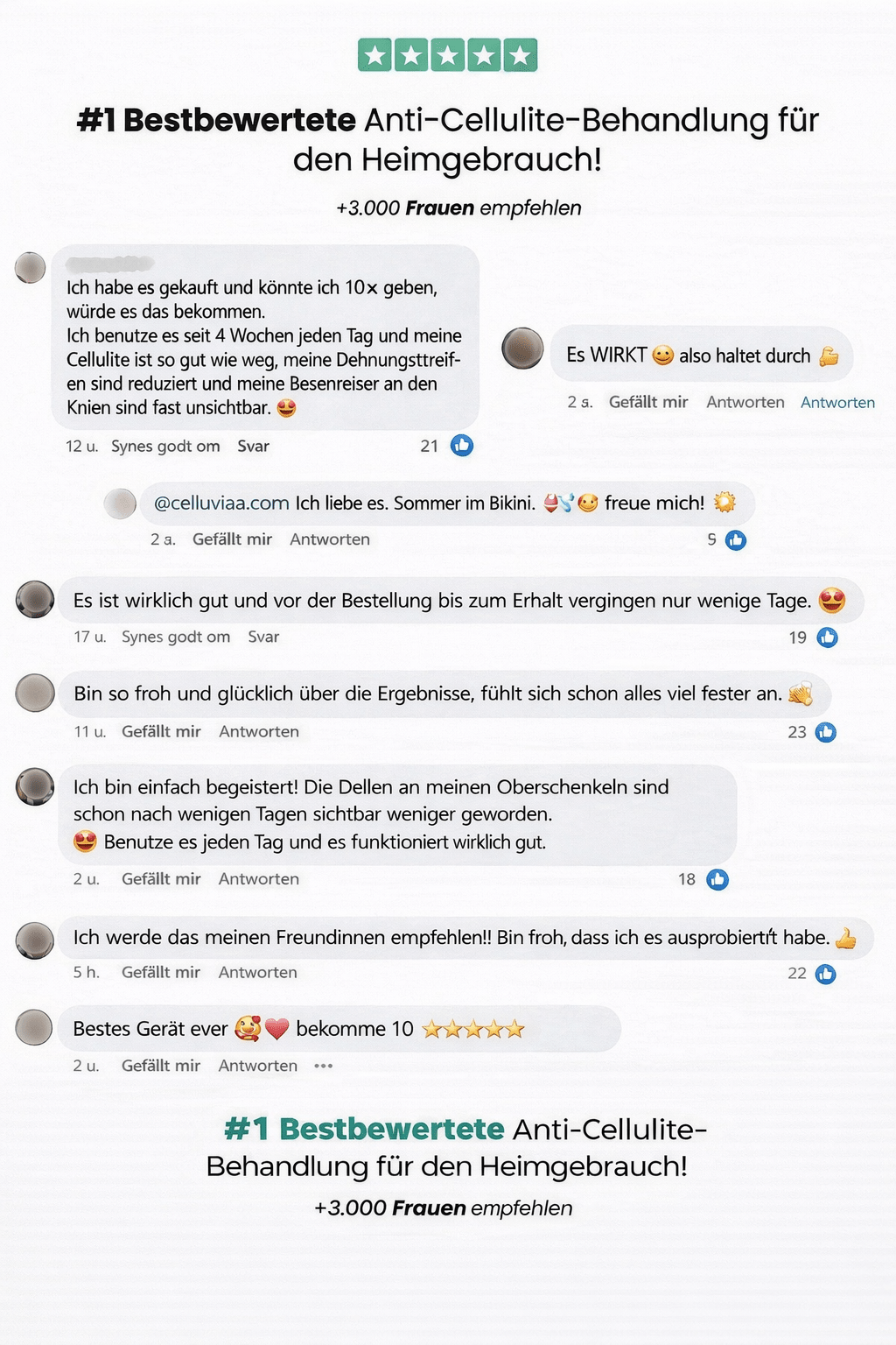 Celluviaa | glatte Haut in 14 Tagen
