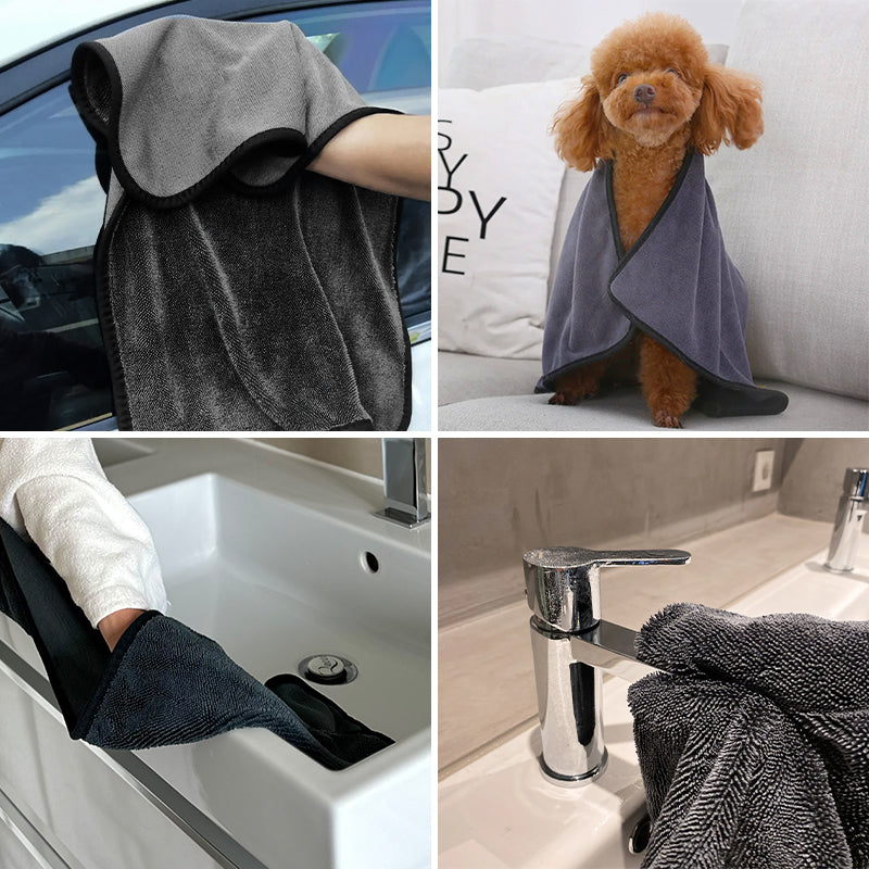 AquasWipe™ – Hoch saugfähiges Trockentuch für Küche, Bad & Auto