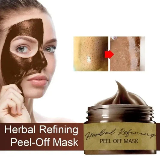 1+1 Gratis | HerbalMask™ | Verfeinernde Peel-Off Gesichtsmaske sanft, effektiv und beruhigend