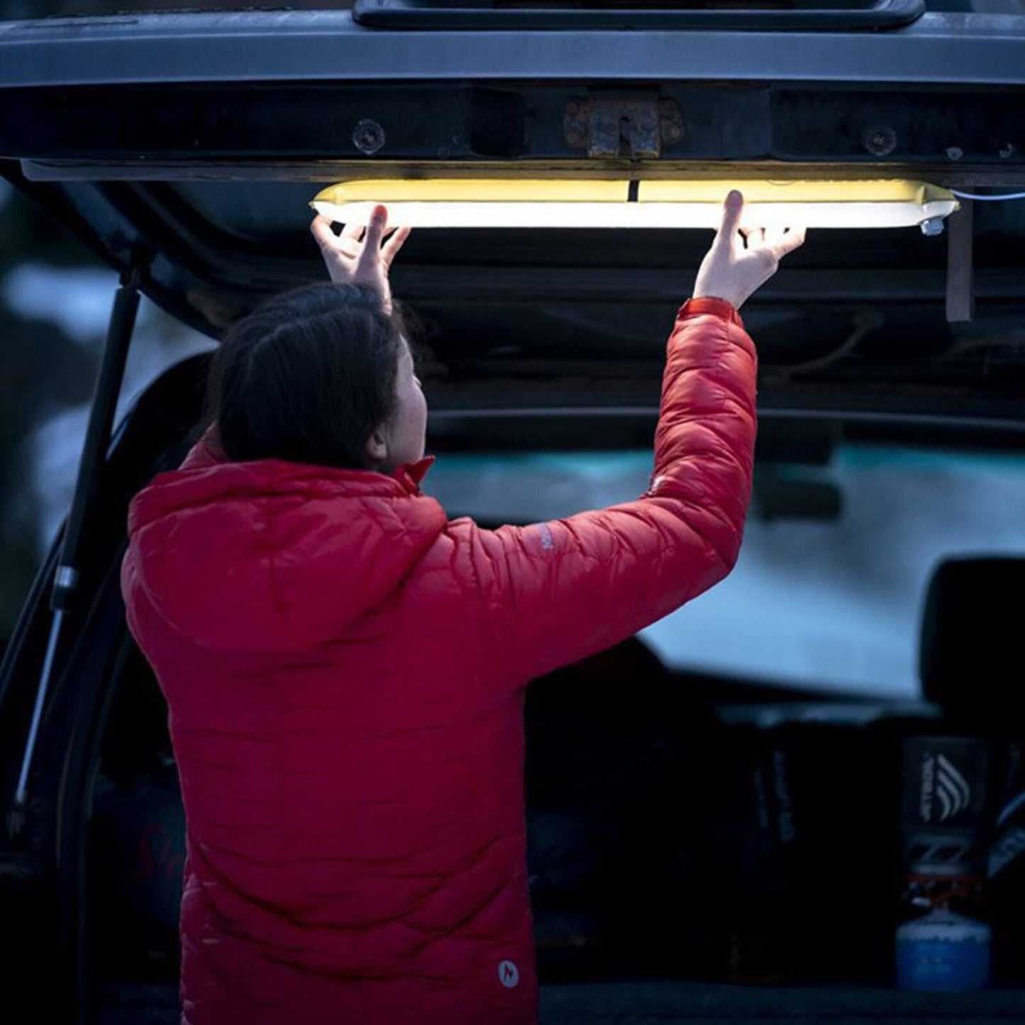 USB Magnetic Inflatable Light | Aufblasbare LED Campinglampe