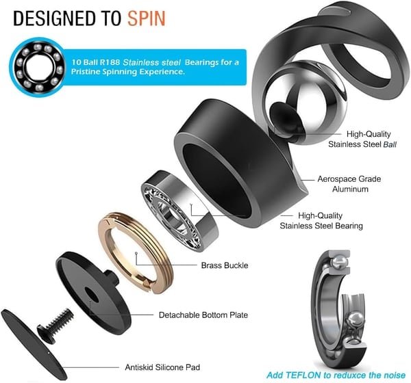 Kinetisches Schreibtisch-Objekt | Faszinierende Illusion &amp; modernes Design