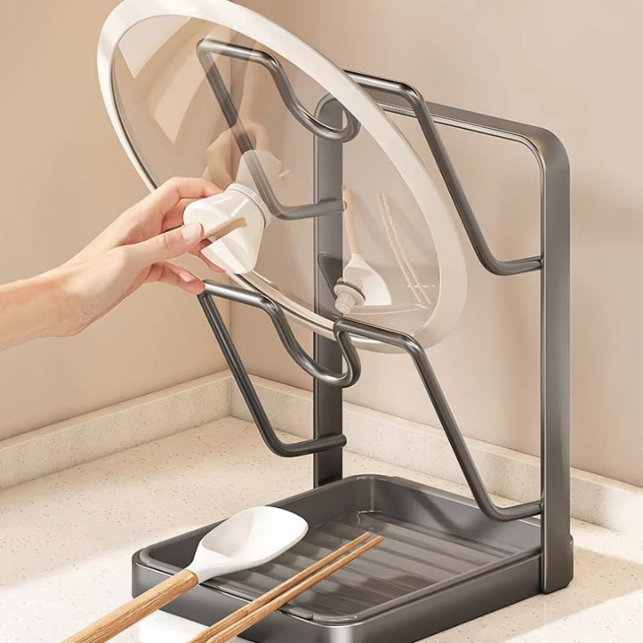 Deckel- & Utensilienhalter | Ordnung und Ruhe auf der Arbeitsfläche