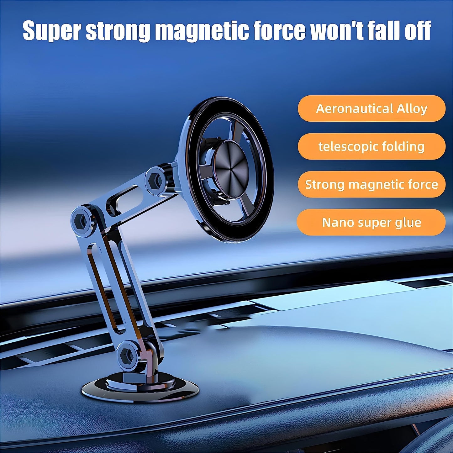 Universal 360°PRO Magnetischer Handyhalter | Sicher & flexibel unterwegs