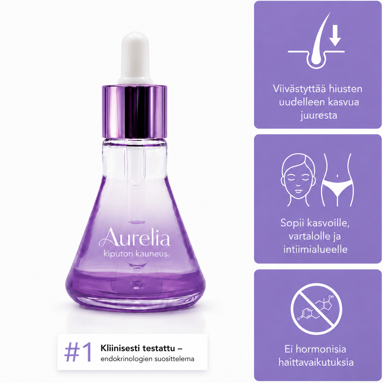 Silkavera™ – Pflanzliches Haarwuchs-Serum für glattere Haut