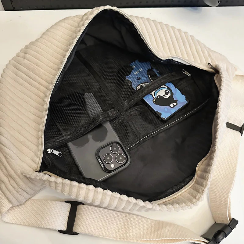 Summit™ | Cord Sling Bag – Lässiger Stil trifft praktische Funktion