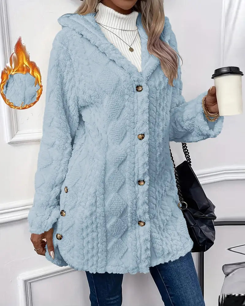 Teddy Elegance Jacket™|Teddyjacke mit Argyle