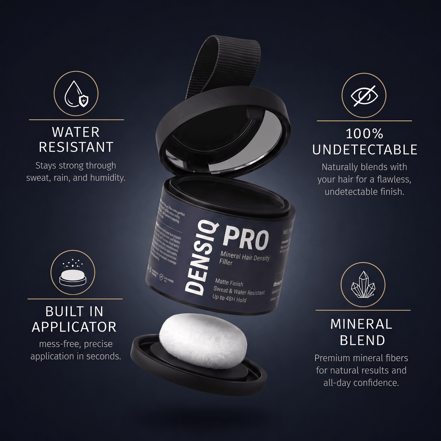 Densiq PRO – Auffüller für mehr Haardichte