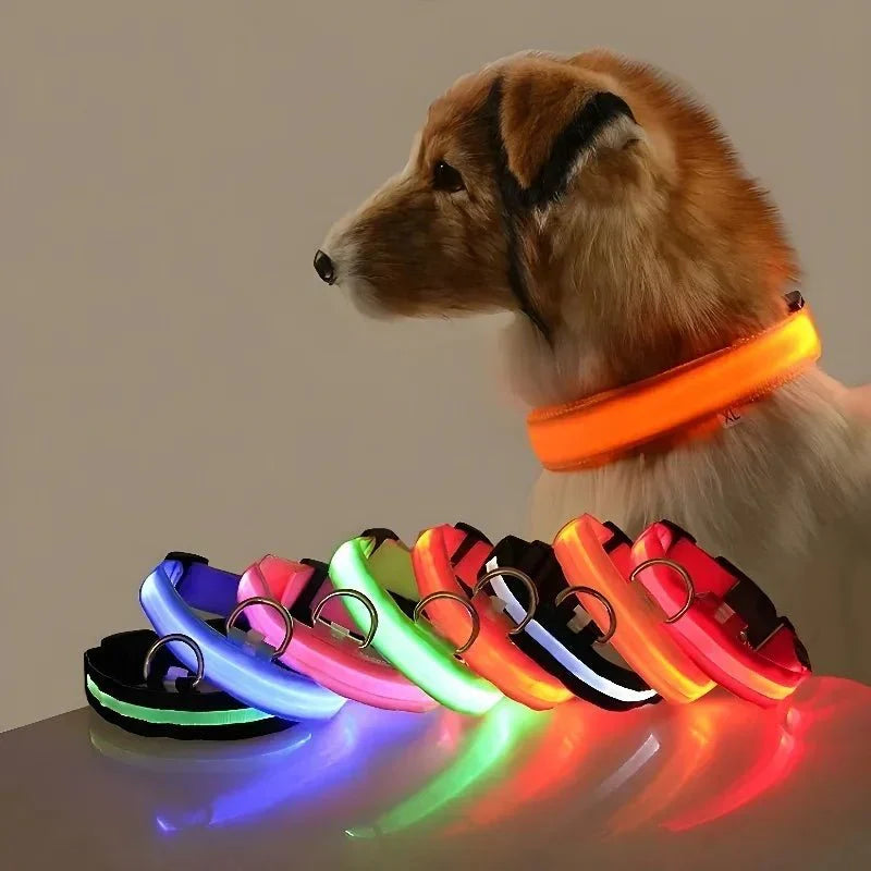 GlowBuddy™ | LED-Halsband für Hunde mit maximaler Sichtbarkeit