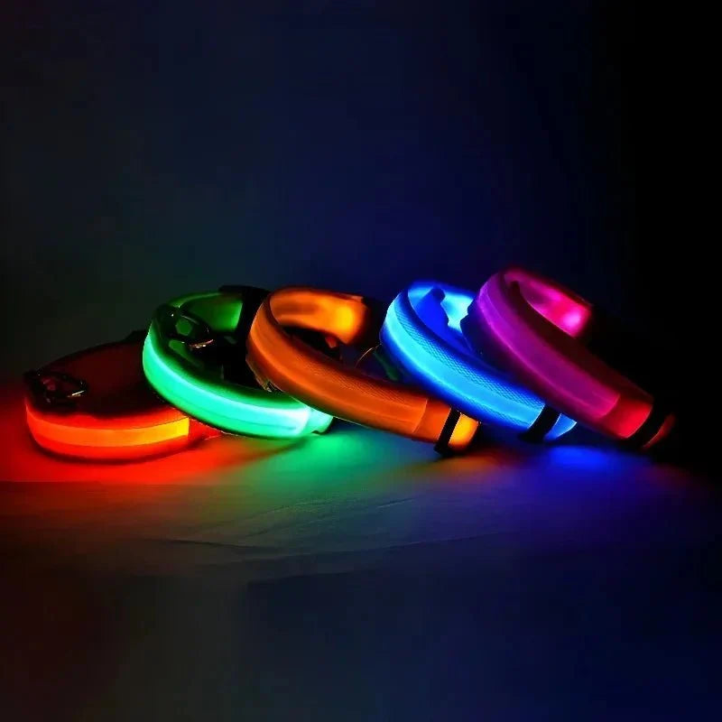 GlowBuddy™ | LED-Halsband für Hunde mit maximaler Sichtbarkeit