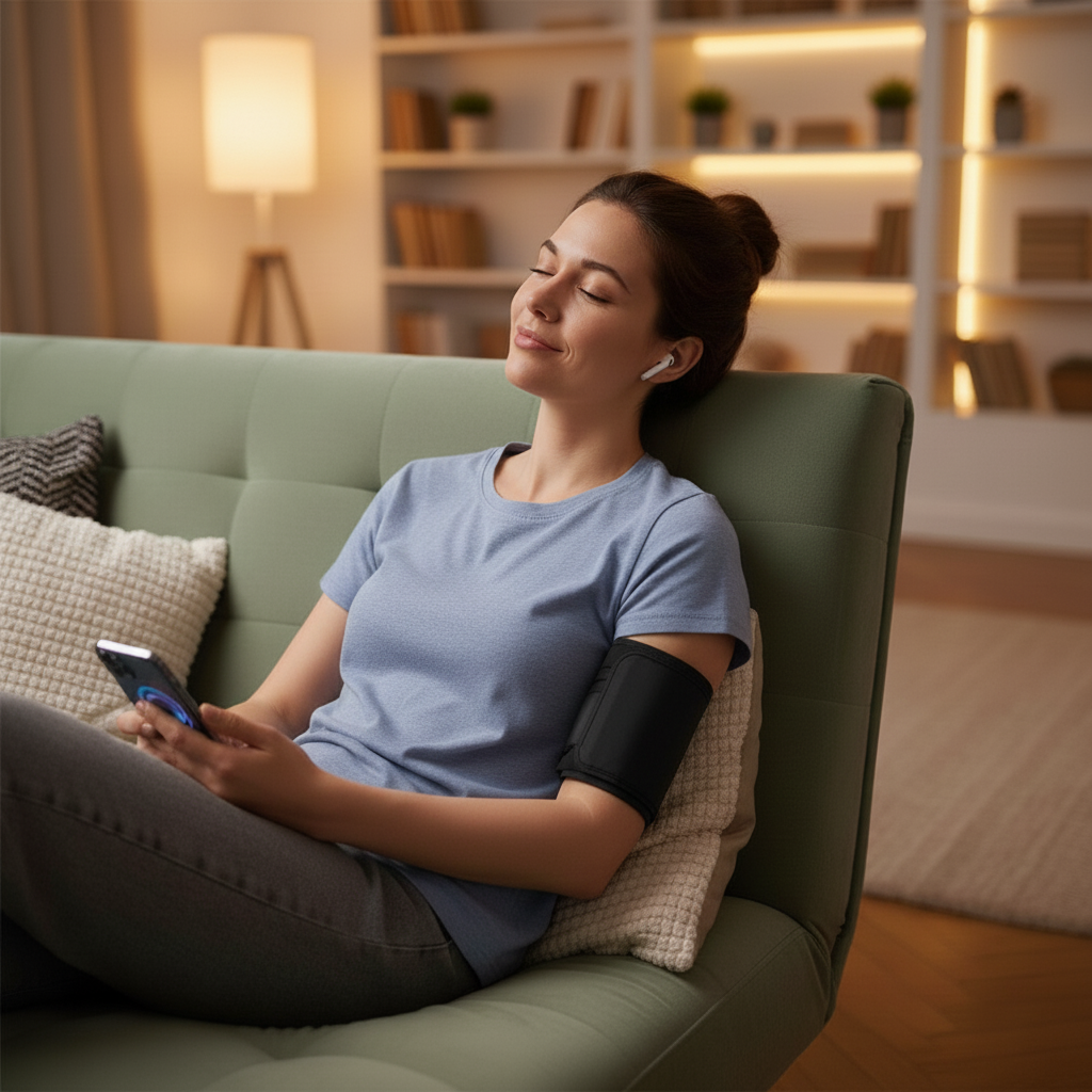 Nuvé Rotlicht Armband | Straffere Haut in nur 20 Minuten täglich