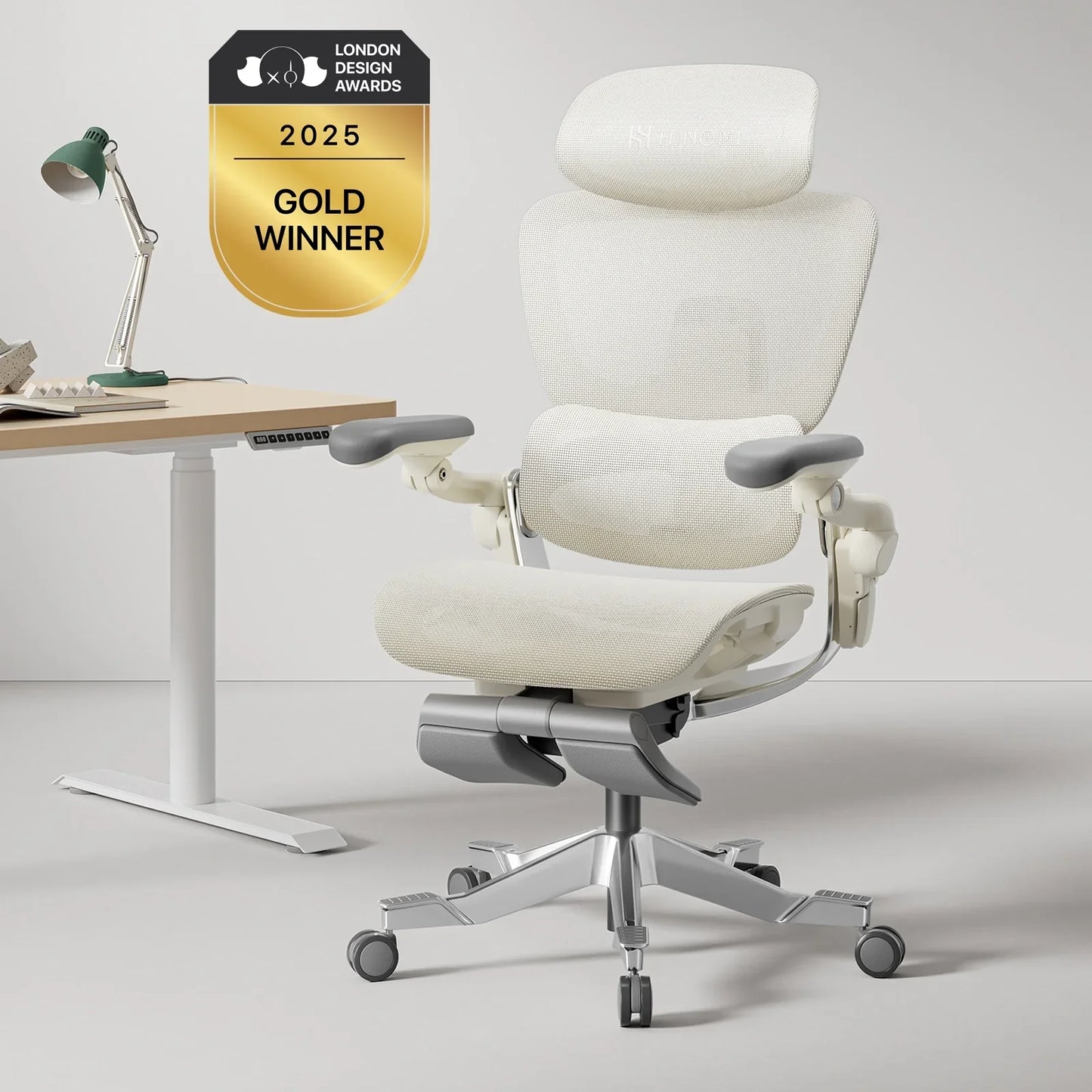 Hinomi H2 Pro Ergonomischer Home-Office-Stuhl mit optionaler Fußstütze – Nachfolger des H1