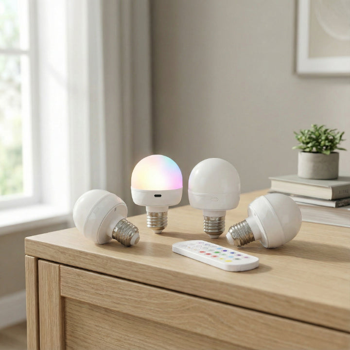 Wiederaufladbare LED-Lampe | Flexibles Licht ohne Kabel