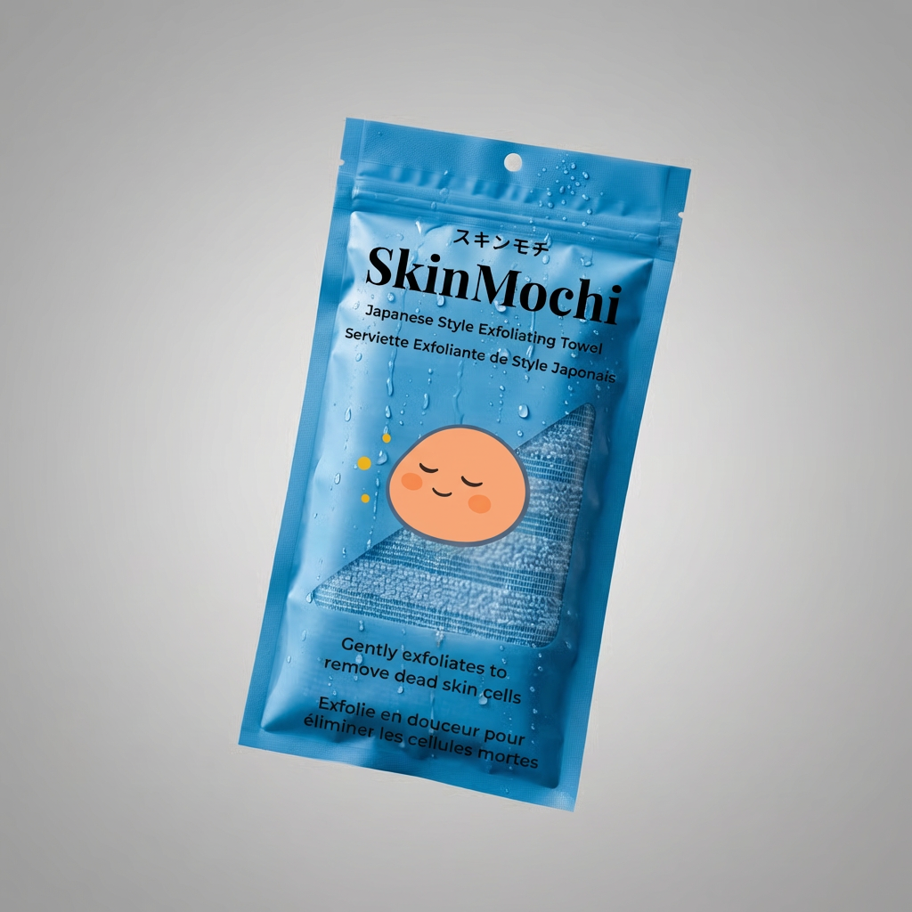SkinMochi™ Japanisches Peelinghandtuch