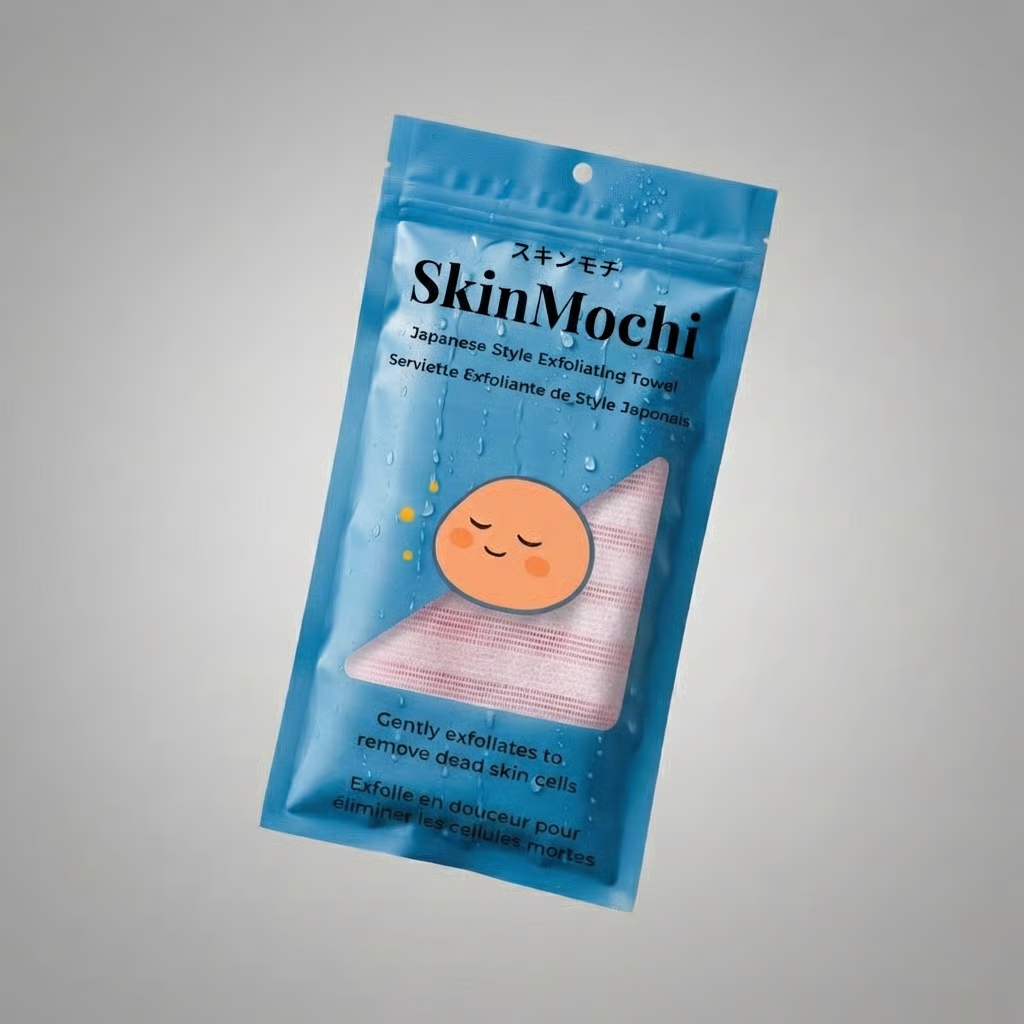 SkinMochi™ Japanisches Peelinghandtuch