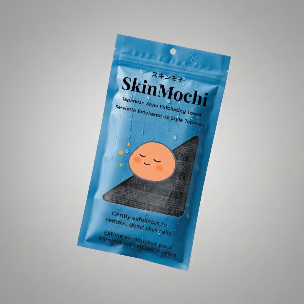 SkinMochi™ Japanisches Peelinghandtuch