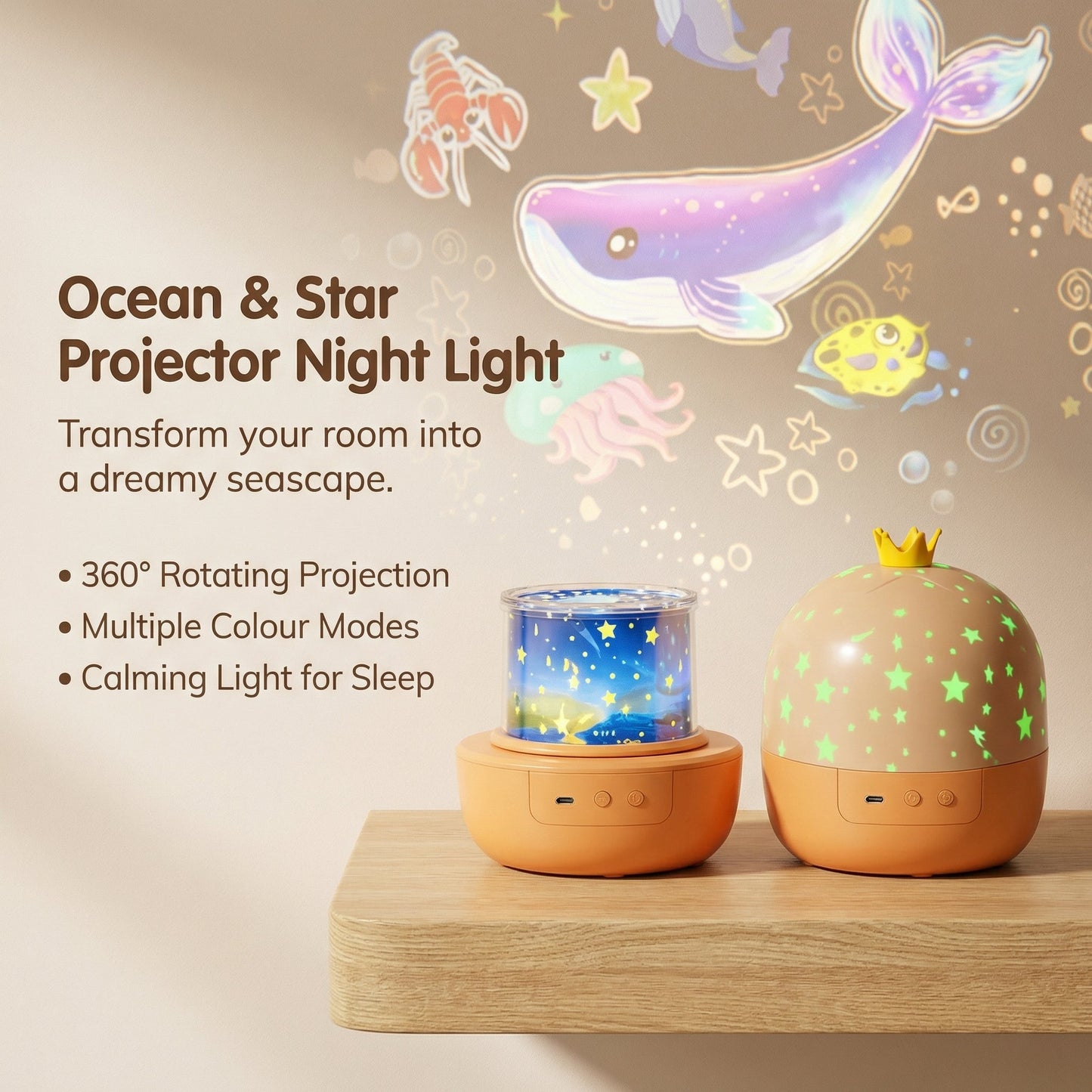 StarLuna™ – 2-in-1 Kinderlicht für eine magische Schlafatmosphäre